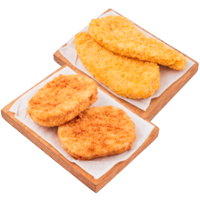 Kabeljauwburger of kabeljauwschnitzel